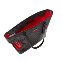 Bolsa Sprayground SHARK BITE SHARKS IN PARIS GRAY TOTE Multicolor