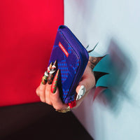 Camo Blue Shark Pattern Wallet