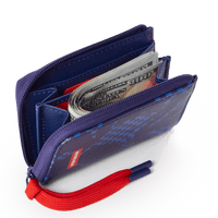 Camo Blue Shark Pattern Wallet
