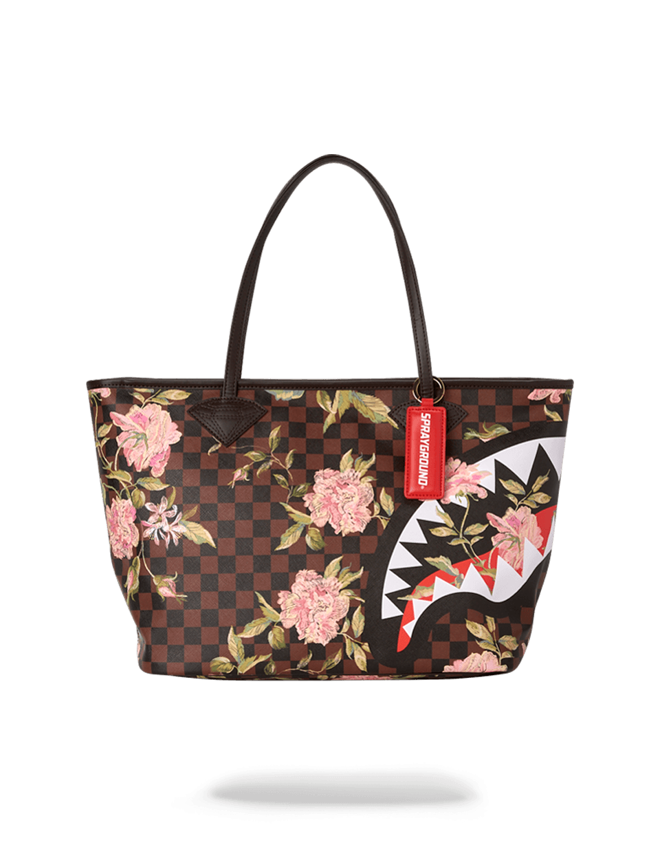 SHARK FLOWER TOTE
