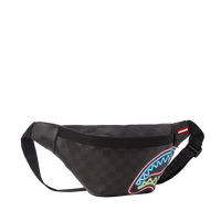 Sac banane Sprayground SHARKS IN PARIS GLOW SAVVY CROSSBODY Noir