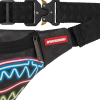 Sac banane Sprayground SHARKS IN PARIS GLOW SAVVY CROSSBODY Noir