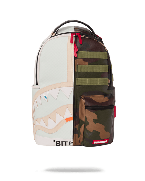 Sprayground Crazy Shark Split DLX Backpack