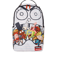 Sprayground Backpack SPONGEDOODLEBOB EATING White