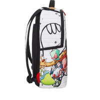Sprayground Backpack SPONGEDOODLEBOB EATING White