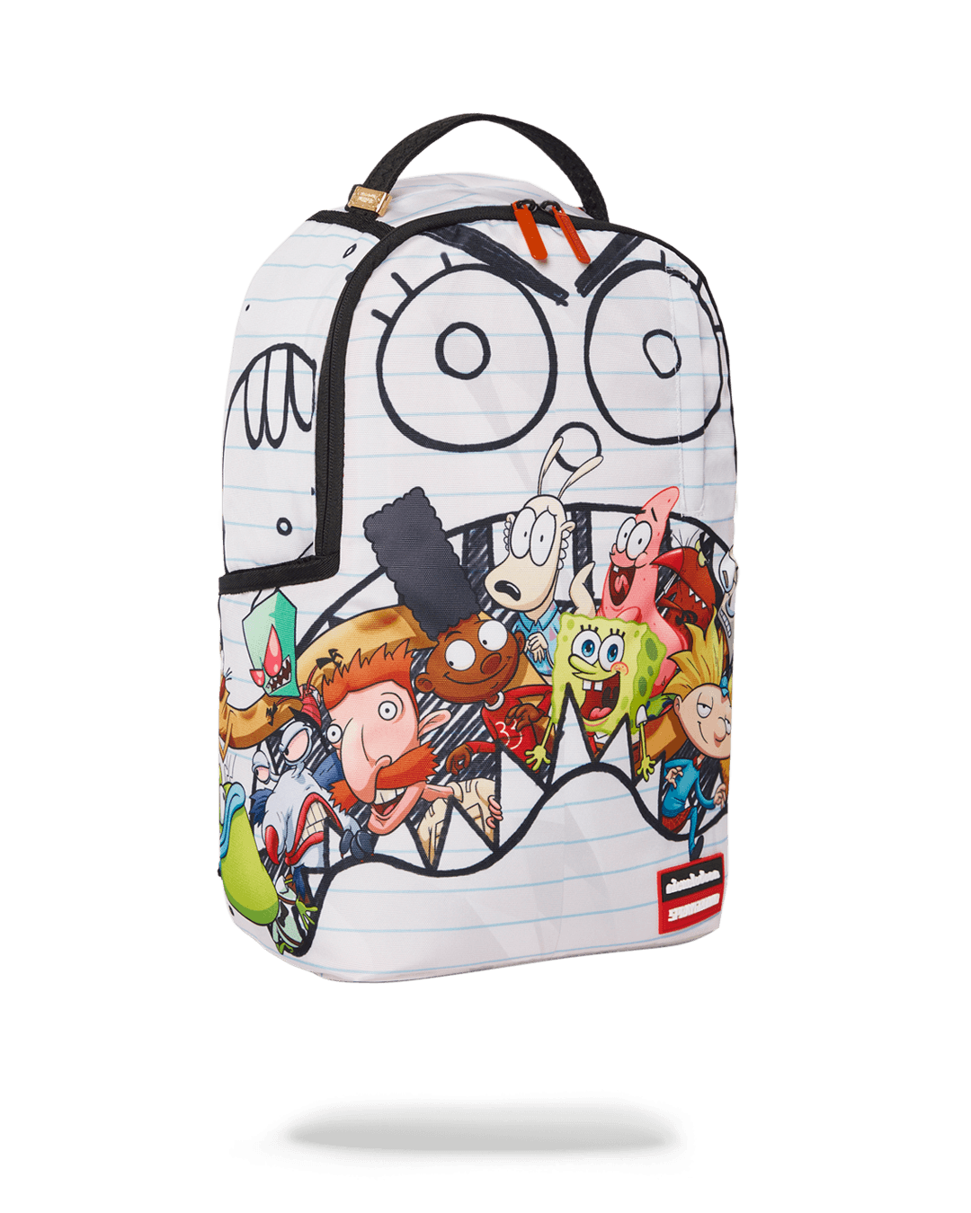 Mochila Sprayground SPONGEDOODLEBOB EATING Blanco