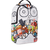 Sprayground Backpack SPONGEDOODLEBOB EATING White