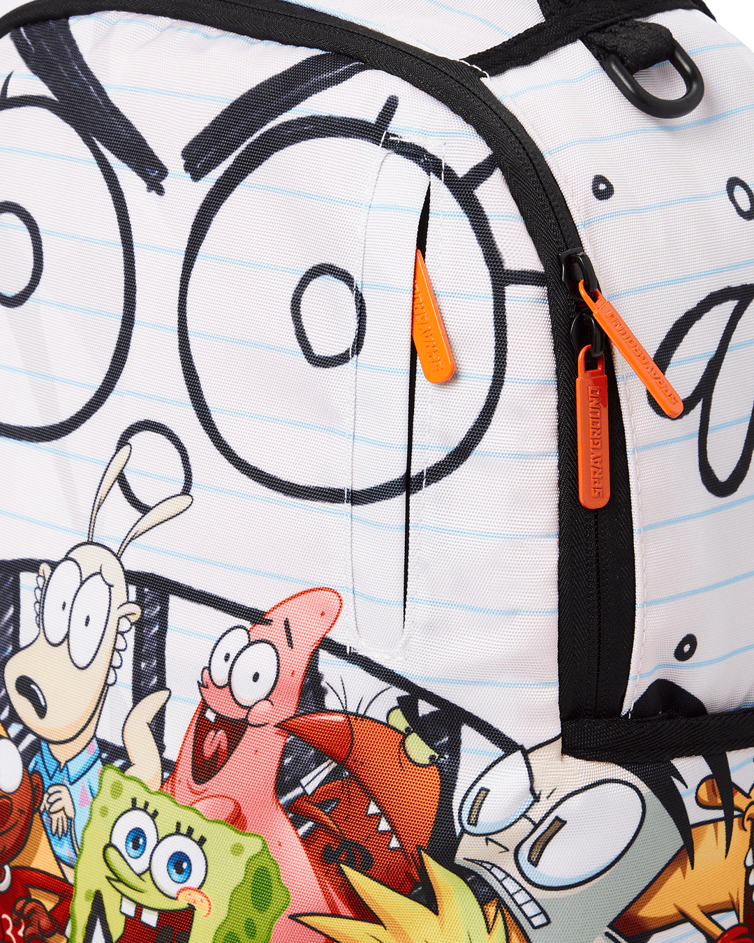 Mochila Sprayground SPONGEDOODLEBOB EATING Blanco