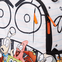 Sprayground Backpack SPONGEDOODLEBOB EATING White