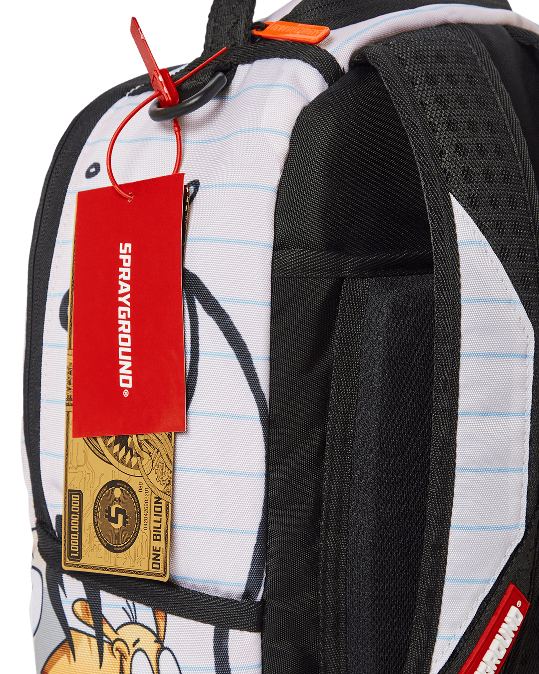 Mochila Sprayground SPONGEDOODLEBOB EATING Blanco