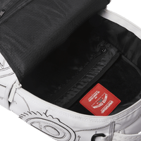 Mochila Sprayground TECHNICAL CUT SEW SHARK Blanco