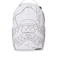 Mochila Sprayground TECHNICAL CUT SEW SHARK Blanco