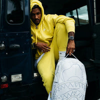 Mochila Sprayground TECHNICAL CUT SEW SHARK Blanco