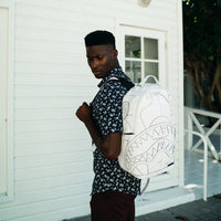 Mochila Sprayground TECHNICAL CUT SEW SHARK Blanco