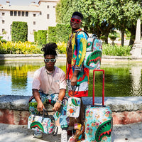 THE SANCTUARY SHARKNAUTICS HARDSHELL CARRY-ON LUGGAGE