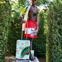 THE SANCTUARY SHARKNAUTICS HARDSHELL CARRY-ON LUGGAGE