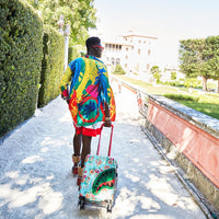 THE SANCTUARY SHARKNAUTICS HARDSHELL CARRY-ON LUGGAGE