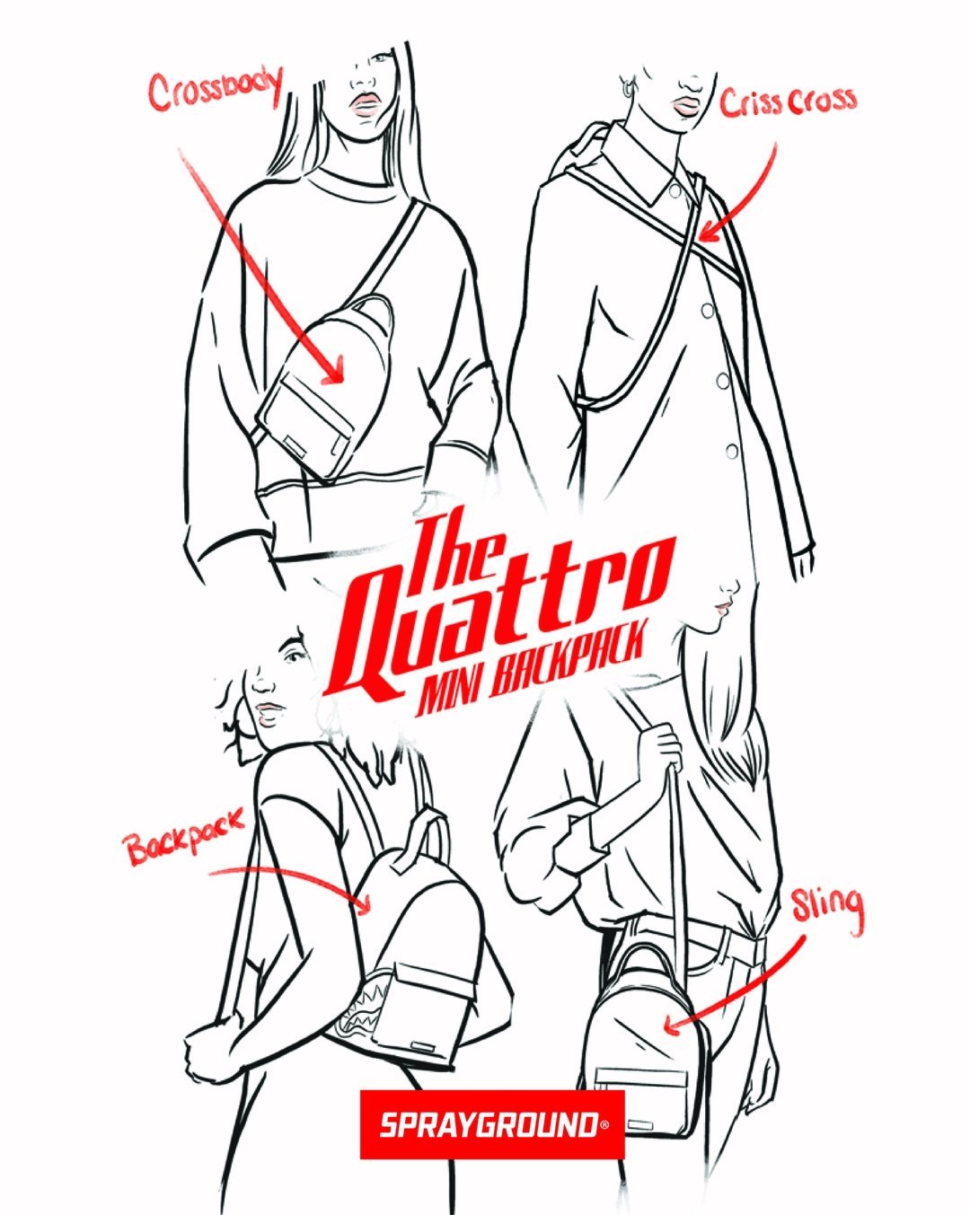 THE SANCTUARY QUATTRO BACKPACK