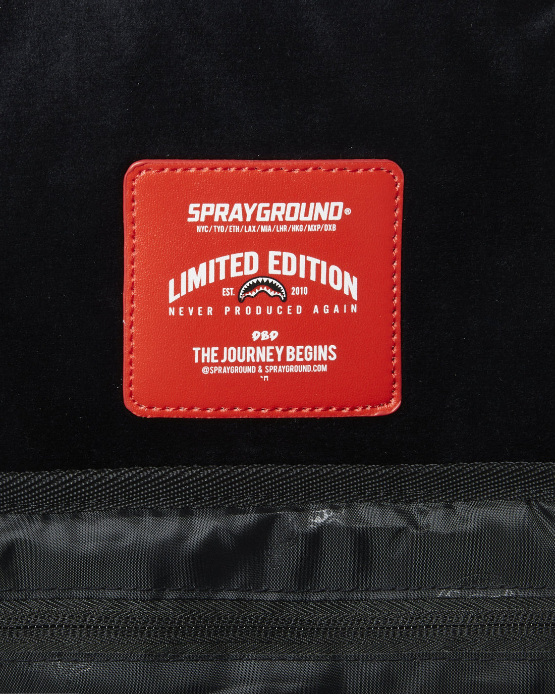 Sac à dos Sprayground TRINITY 2.0SHARK BLACK BACKPACK Noir