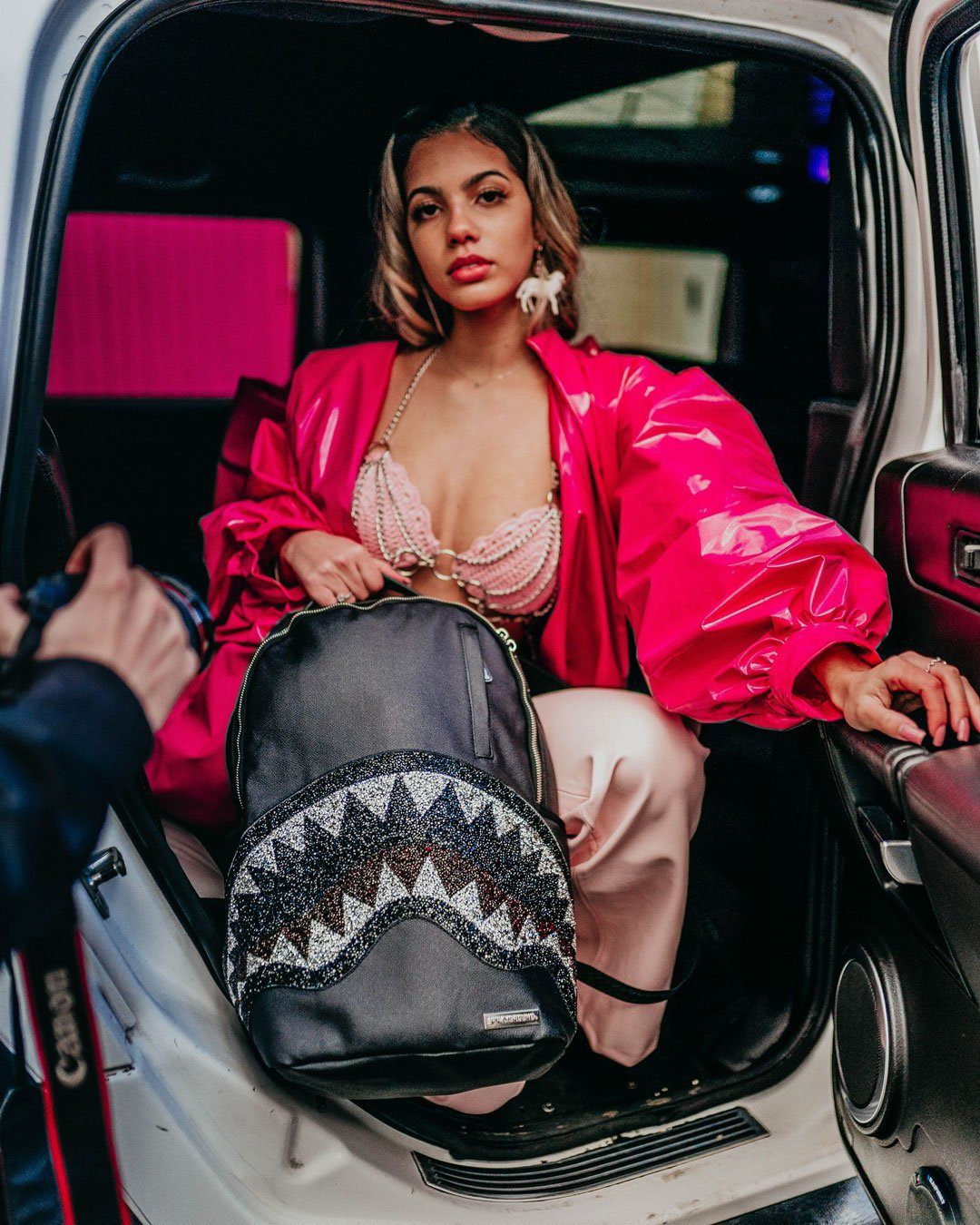 Sac à dos Sprayground TRINITY 2.0SHARK BLACK BACKPACK Noir