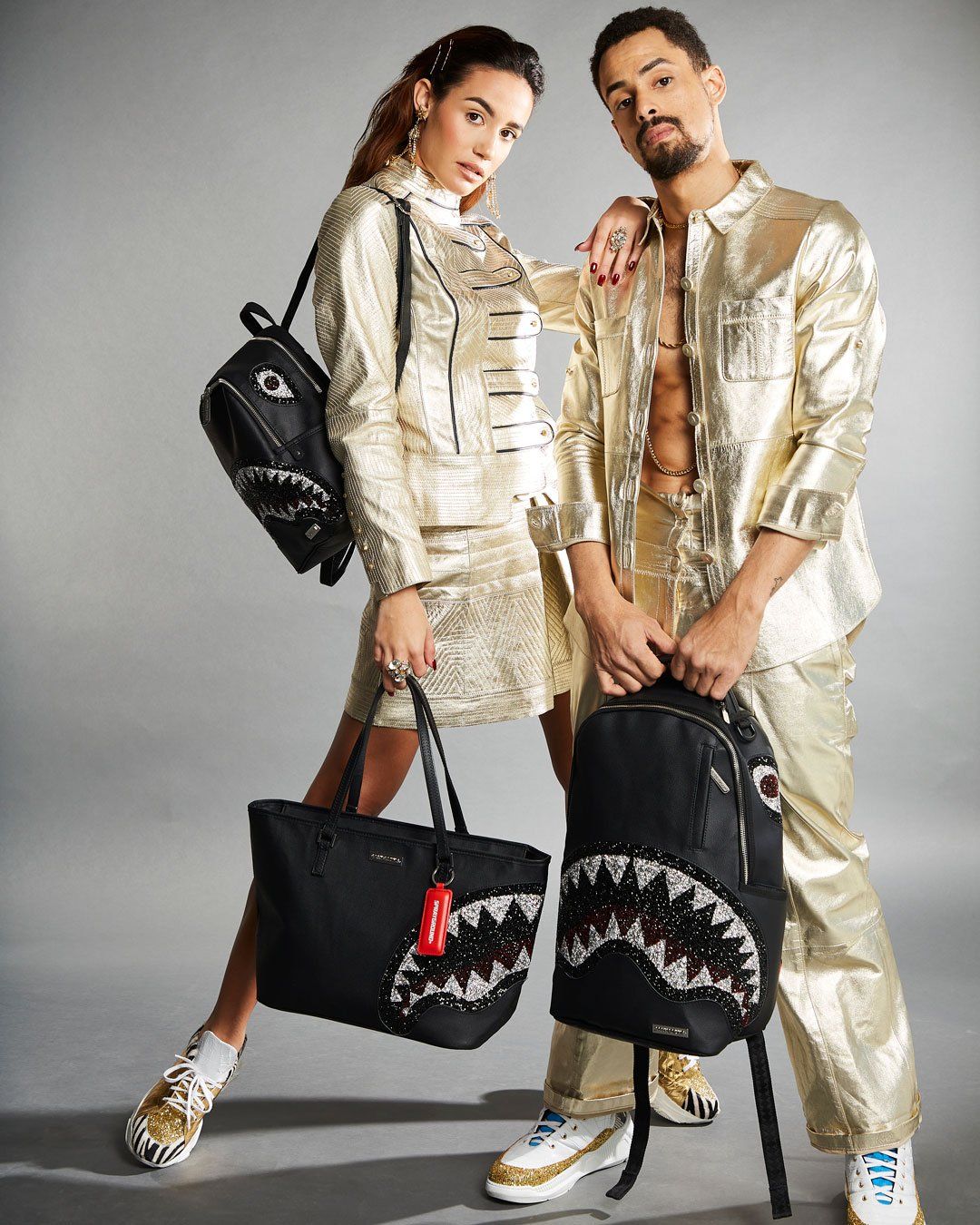 Sac à dos Sprayground TRINITY 2.0SHARK BLACK BACKPACK Noir