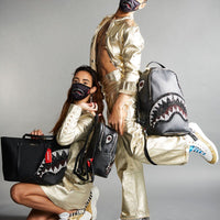 Mochila Sprayground TRYNITY 2.0 SHARK BLACK SAVAGE Negro