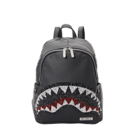 Mochila Sprayground TRYNITY 2.0 SHARK BLACK SAVAGE Negro