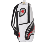 Mochila Sprayground TRINITY 2.0 SHARK WHITE BACPACK Blanco