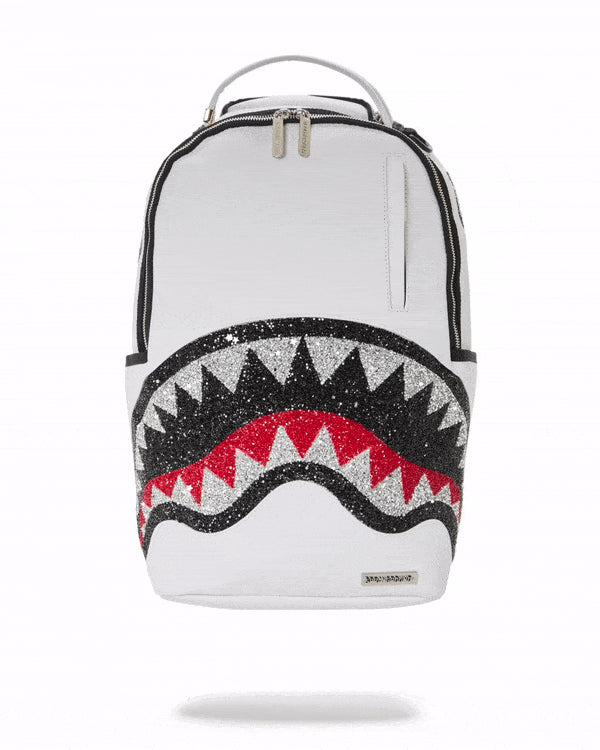 Sac à dos Sprayground TRINITY 2.0 SHARK WHITE BACPACK Blanc