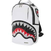 Mochila Sprayground TRINITY 2.0 SHARK WHITE BACPACK Blanco