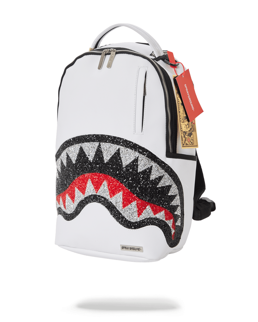 Sac à dos Sprayground TRINITY 2.0 SHARK WHITE BACPACK Blanc