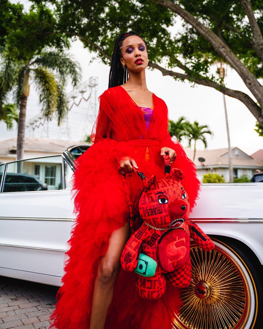 TEDDY BEAR BACKPACK VENI, VIDI, VICI