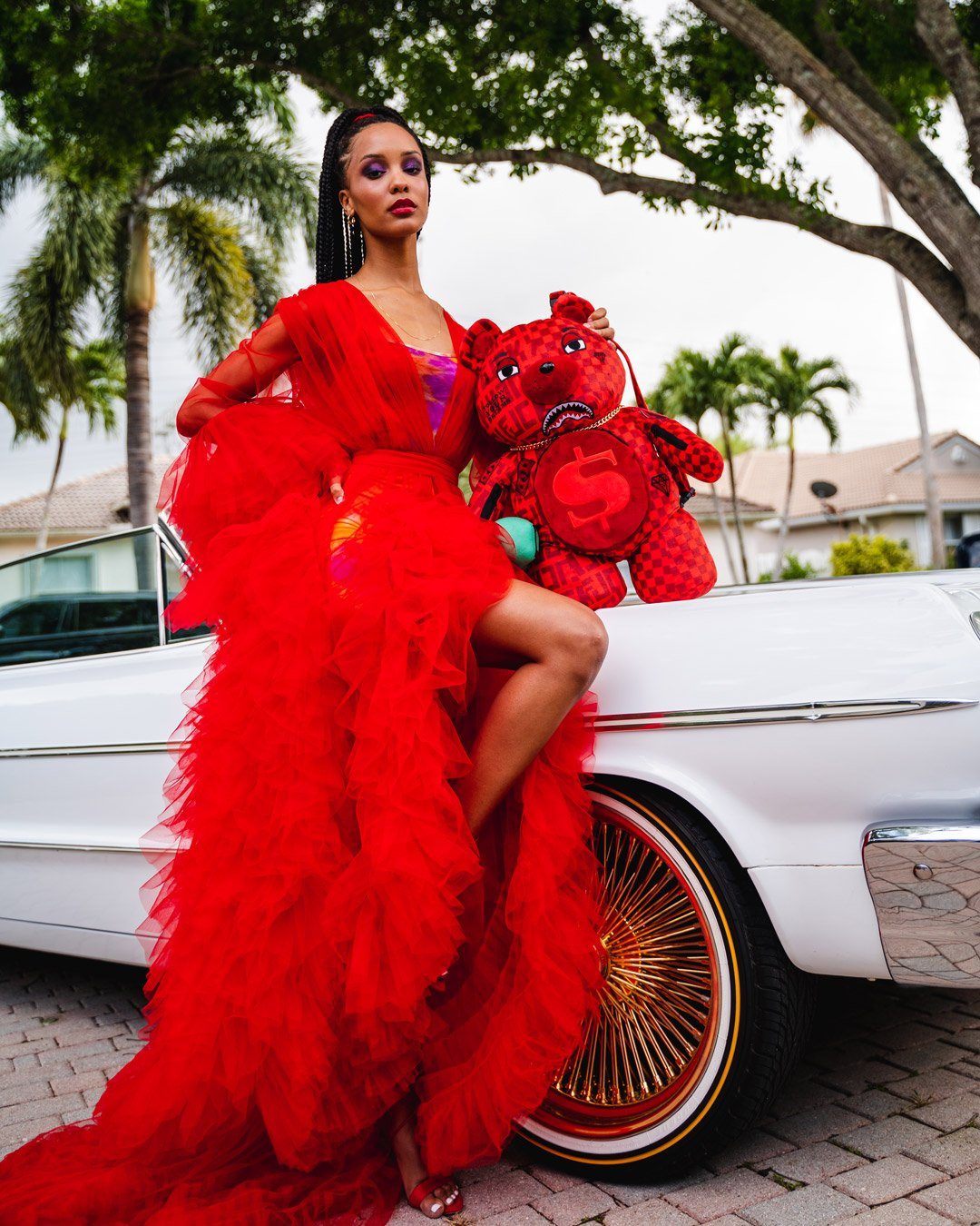 TEDDY BEAR BACKPACK VENI, VIDI, VICI