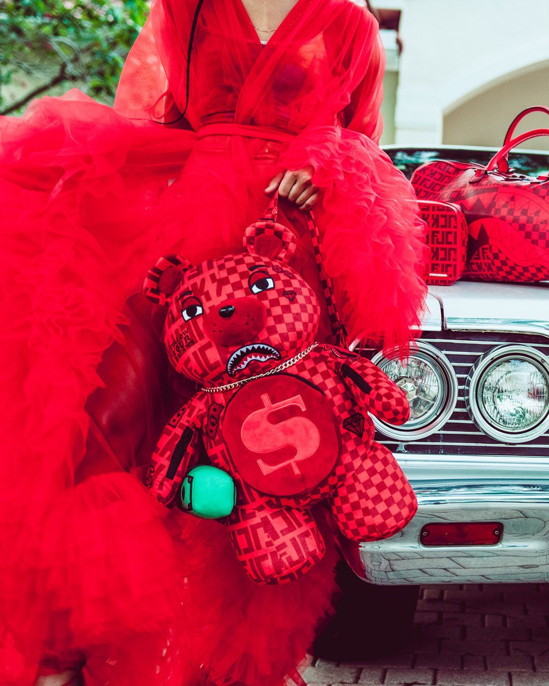 TEDDY BEAR BACKPACK VENI, VIDI, VICI