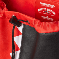 Vertical Shark Cut & Sew Hills Backpack