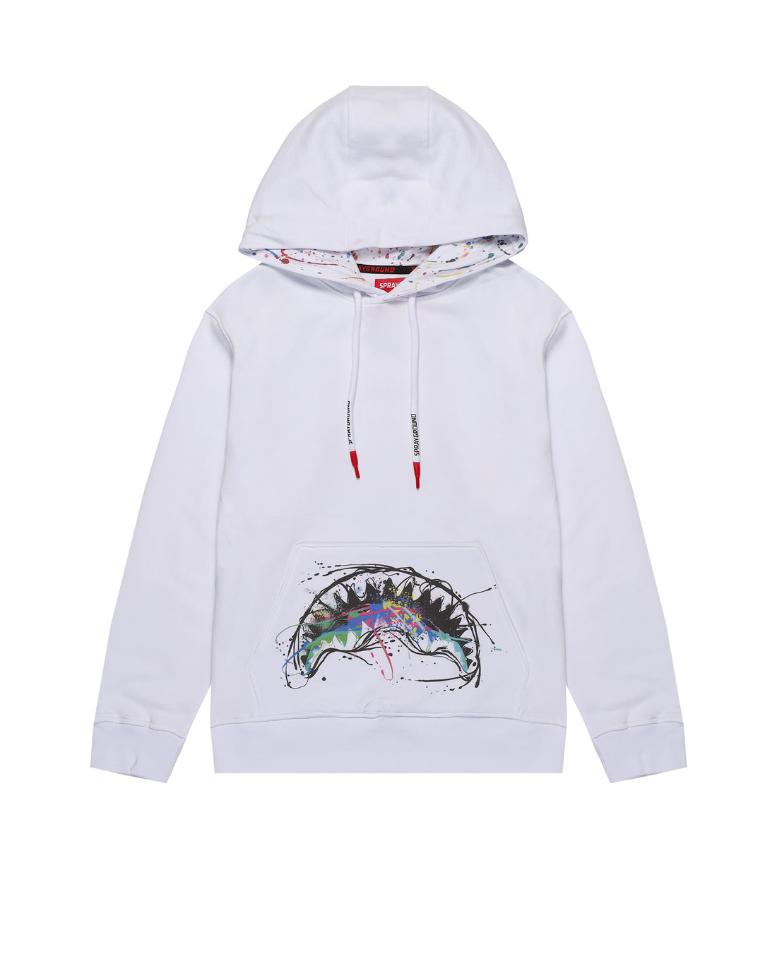 Splats Hoodie Black