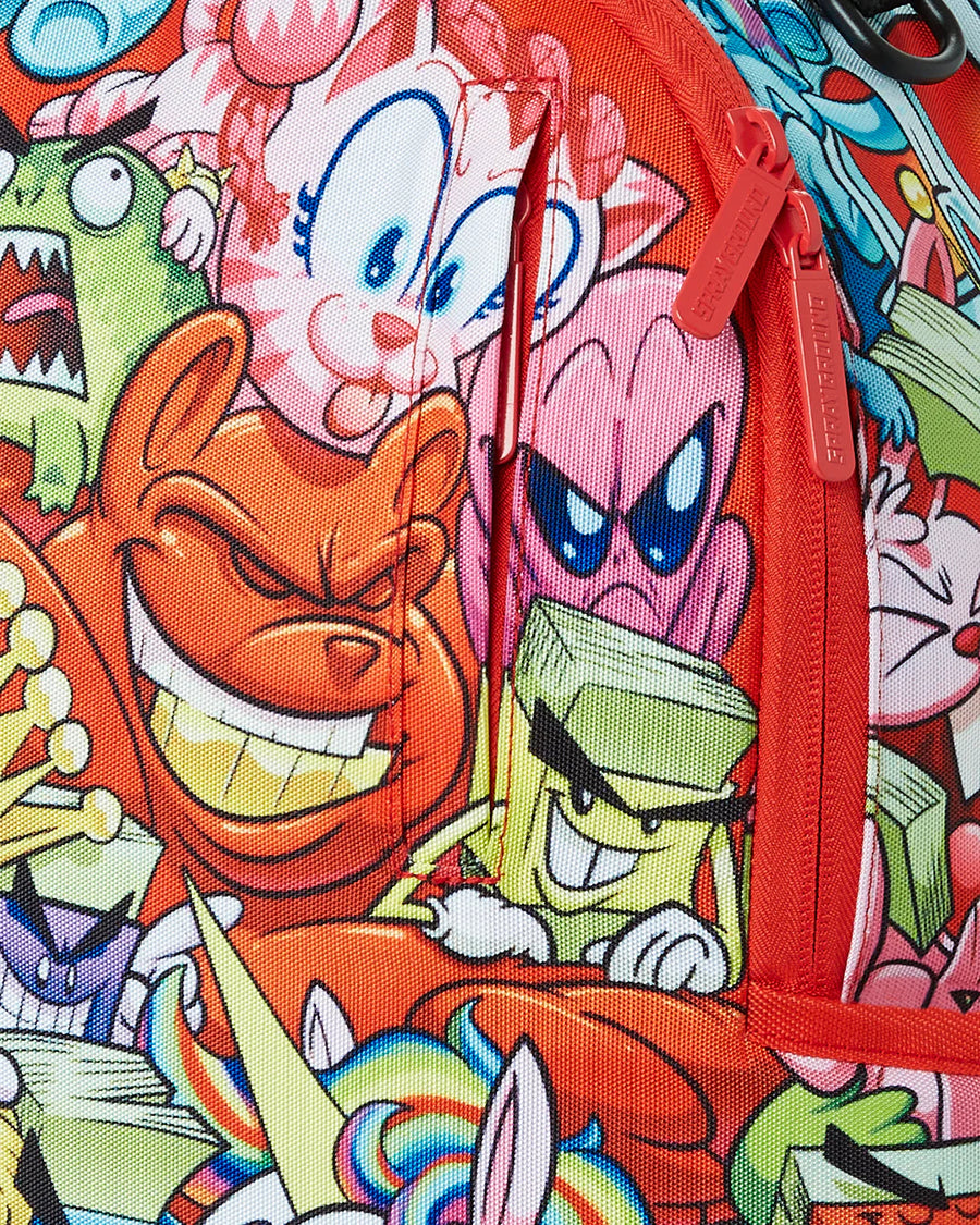 Zaino Sprayground SG CHARACTERS GOING HAM SMASHED  DLXSR BACKPACK Rosso