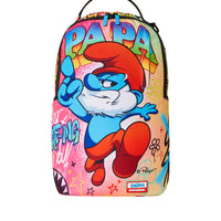 Papa Smurf On The Run Backpack