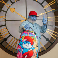 Papa Smurf On The Run Backpack