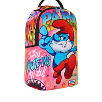 Papa Smurf On The Run Backpack