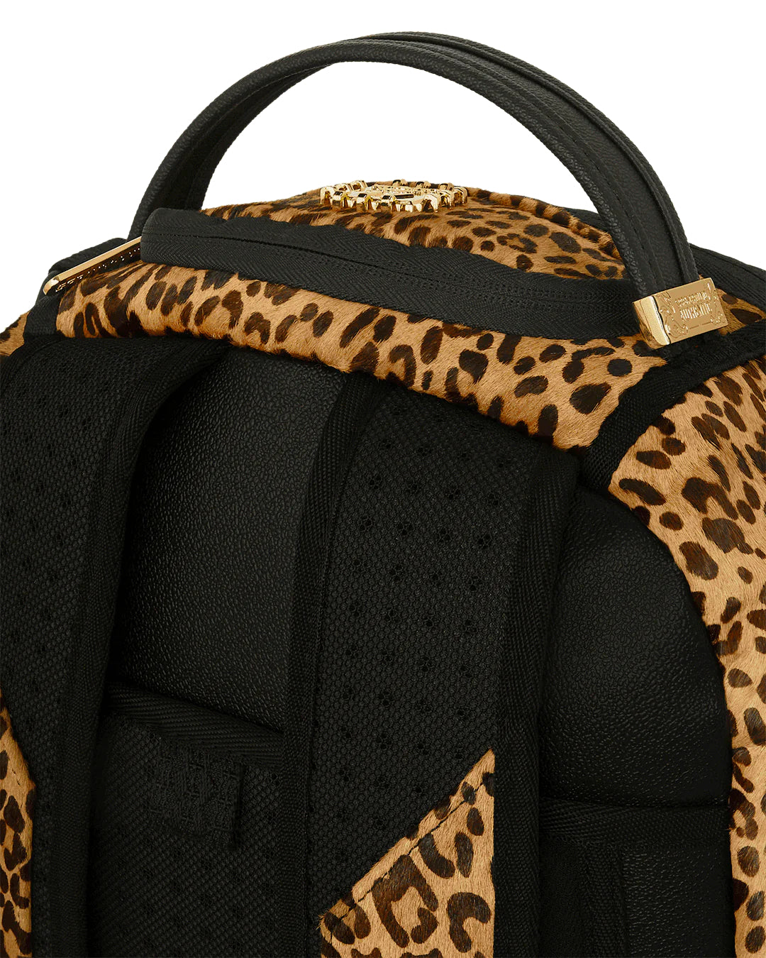 Leopard Fur Shark Backpack