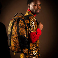 Leopard Fur Shark Backpack