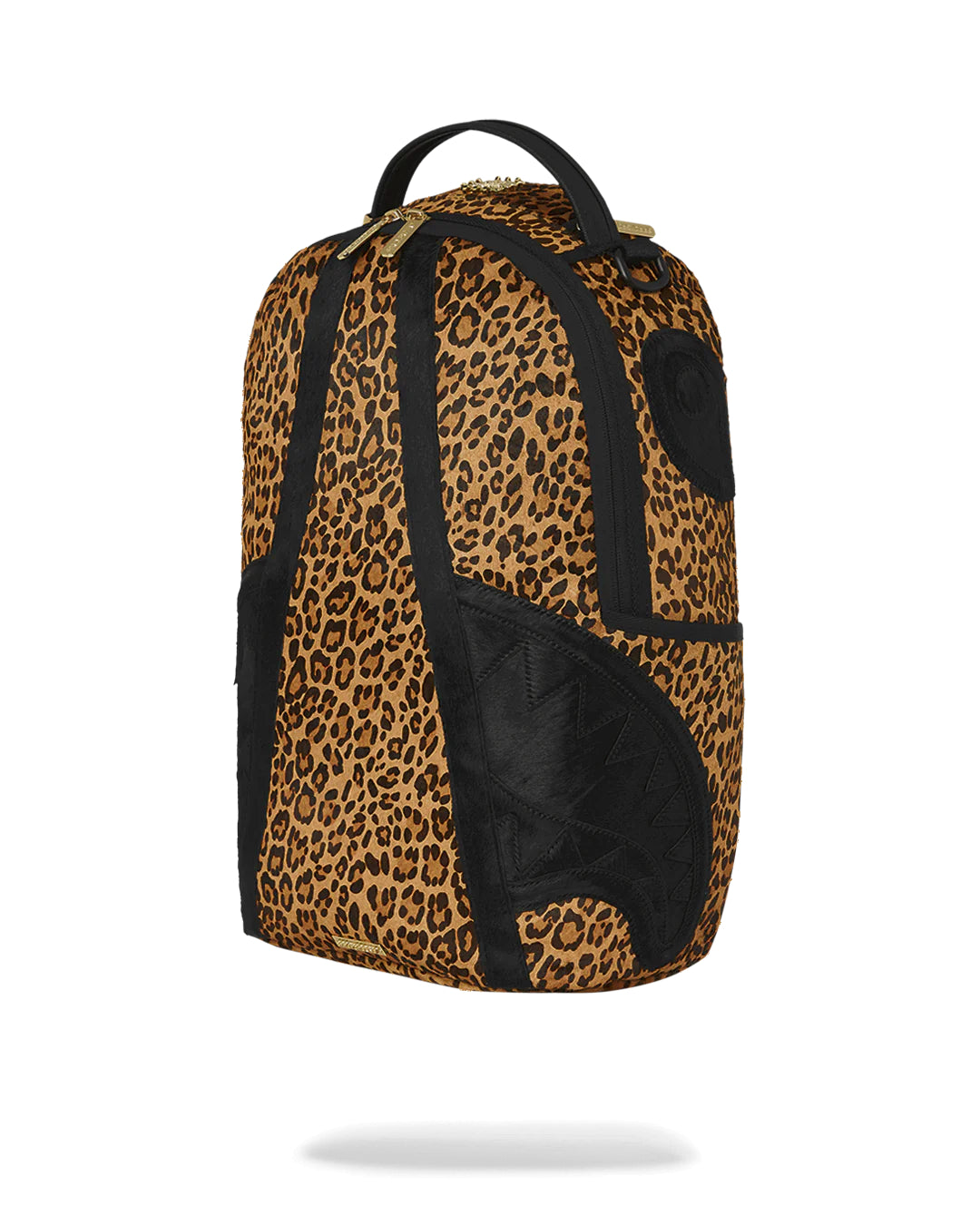 Leopard Fur Shark Backpack