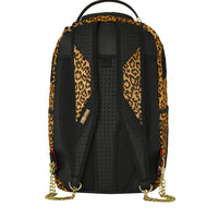 Leopard Fur Shark Backpack