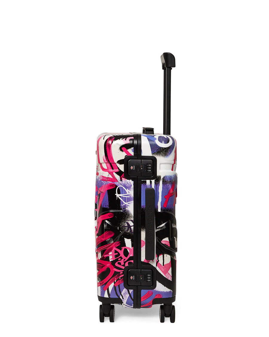 Sprayground Luggage VANDAL COUTURE CARRY ON LUGGAGE Fuchsia