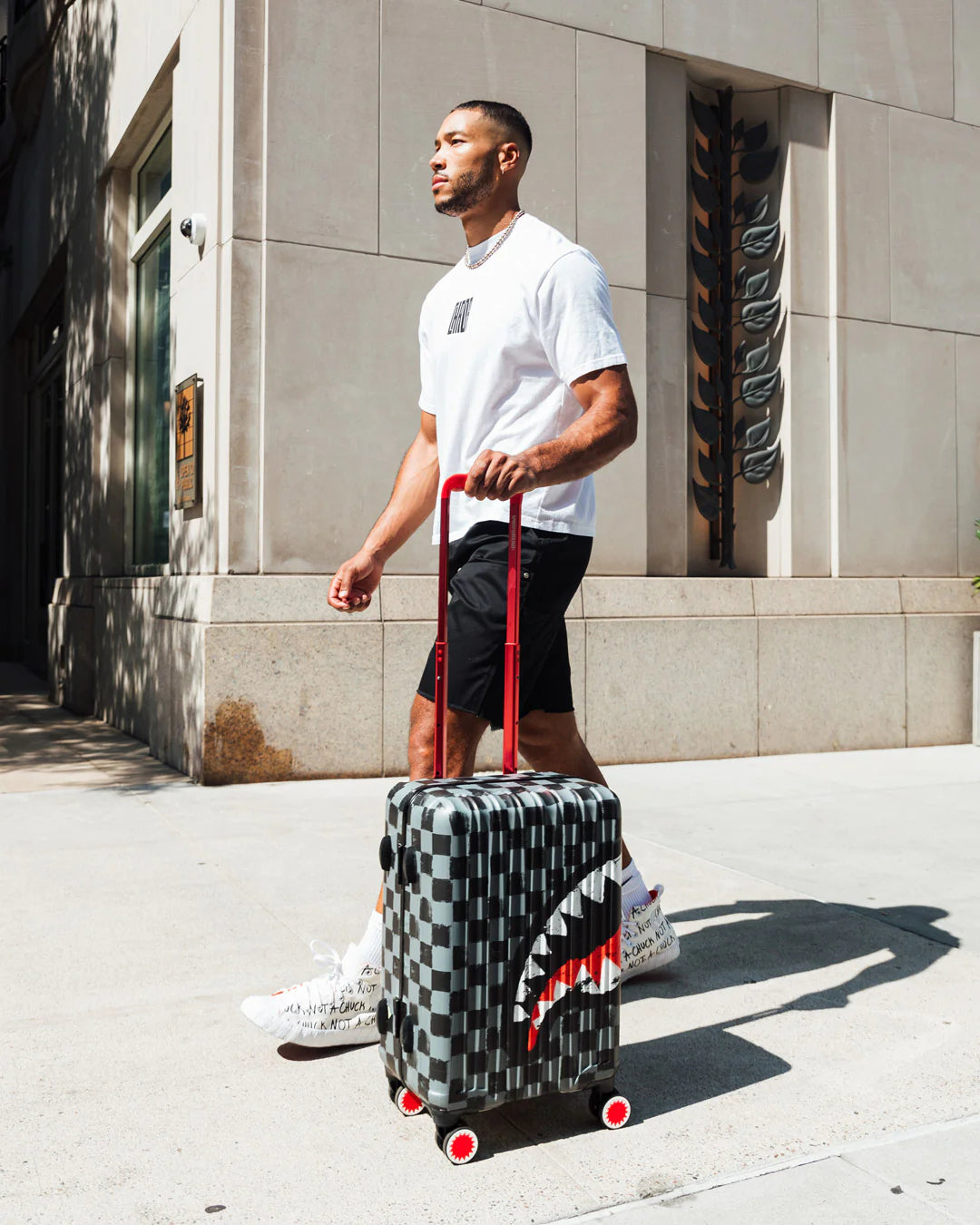 Sharks In Paris Paint Carry-on Luggage