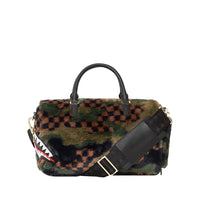 Green 3am Fur Mini Duffle