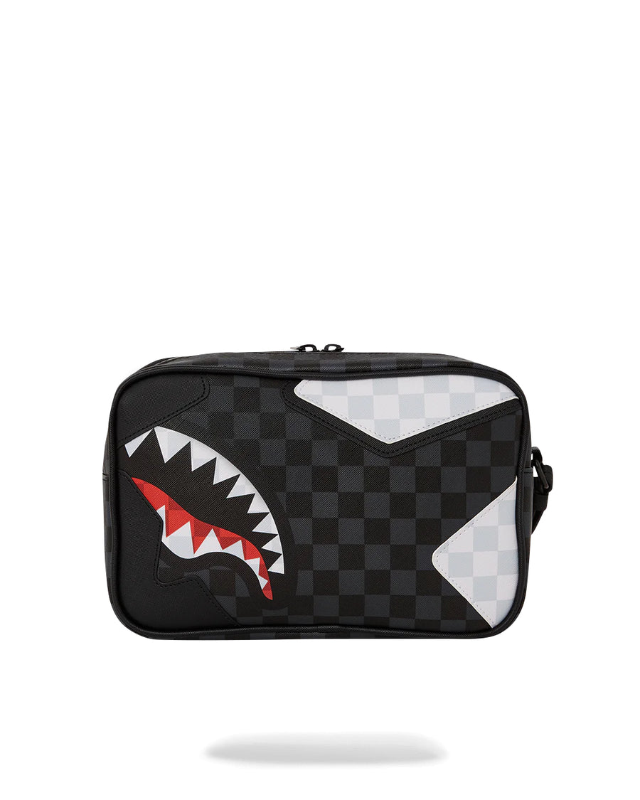 Pochette Sprayground TRIPLE DECKER HEIR TO THE THRONE TOILETRY - BRICK Noir