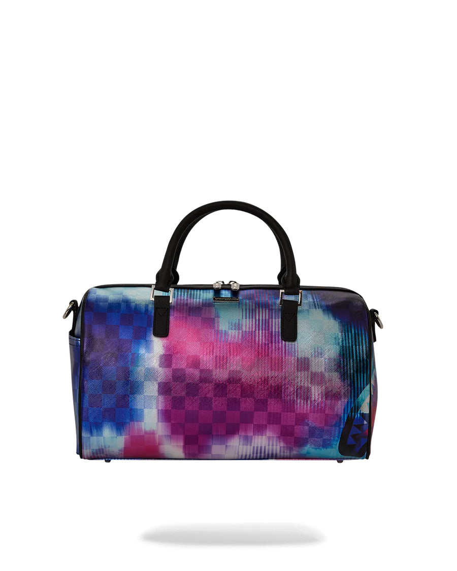 Sprayground Bag TYE CHECK MINI DUFFLE Purple