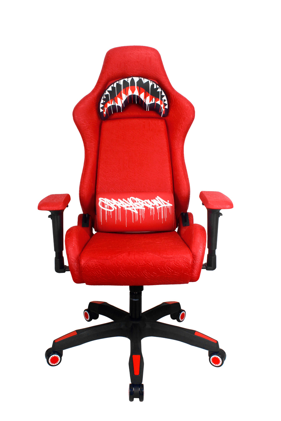 Silla de juego Sprayground RED SCRIBBLE CHAIR Rojo